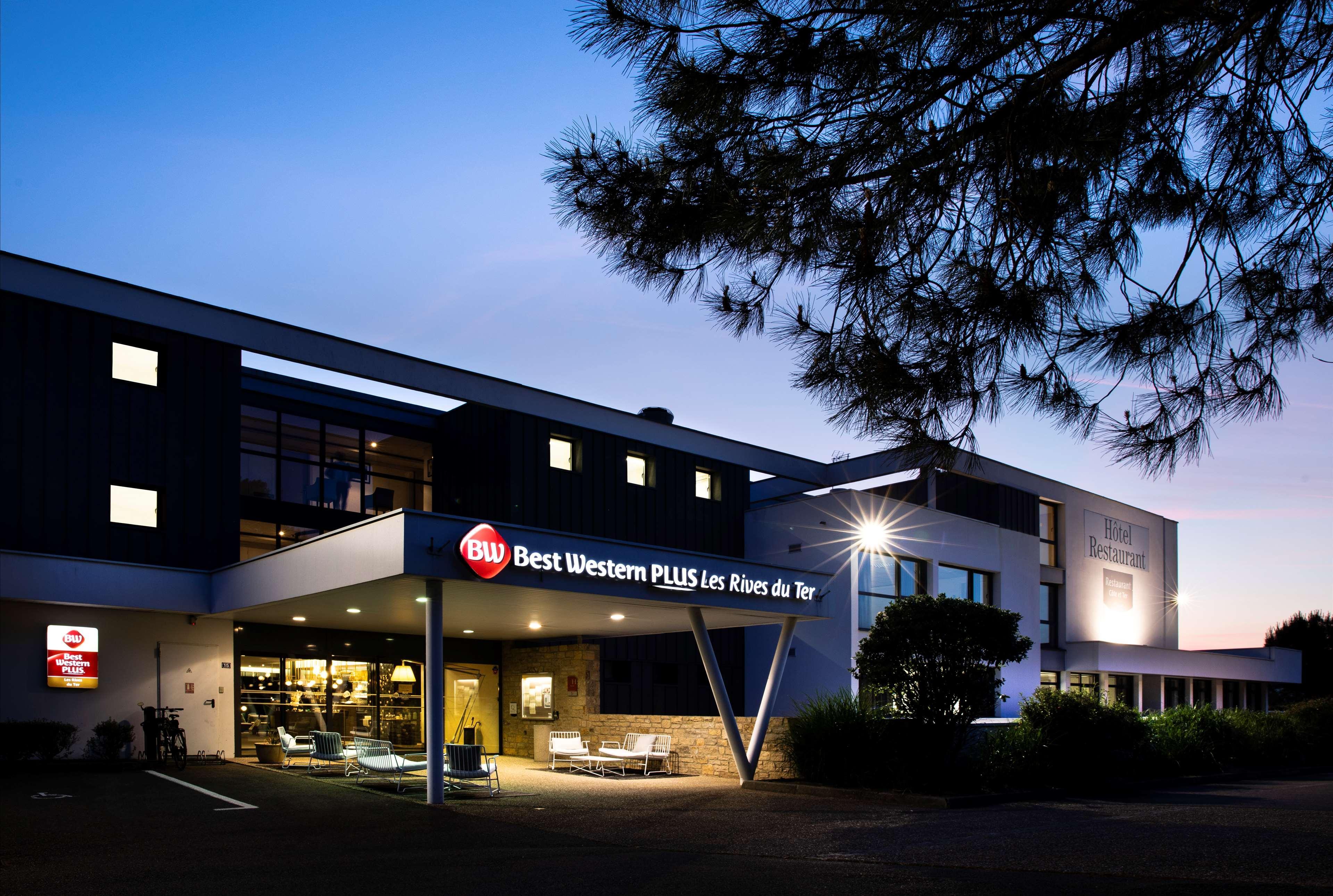 Best Western Plus Hotel Les Rives Du Ter Лармор-Плаж Екстер'єр фото